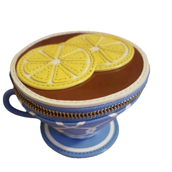 SOLD!! RARE FIND!! NWT Kate Spade NY Down the Rabbit Hole Teacup Mini w/COA - Picture 2 of 14